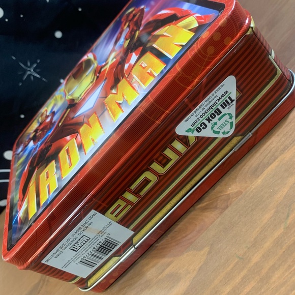 Iron Man 2 the Movie Tin Box Co 2010 Mini Collectible Lunchbox Marvel - Picture 16 of 16